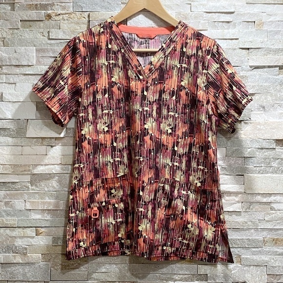 Carhartt Force Woman Short Sleeve Scrub Top - Picture 1 of 12